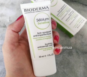 Review kem duong am Bioderma Sébium Sensitive